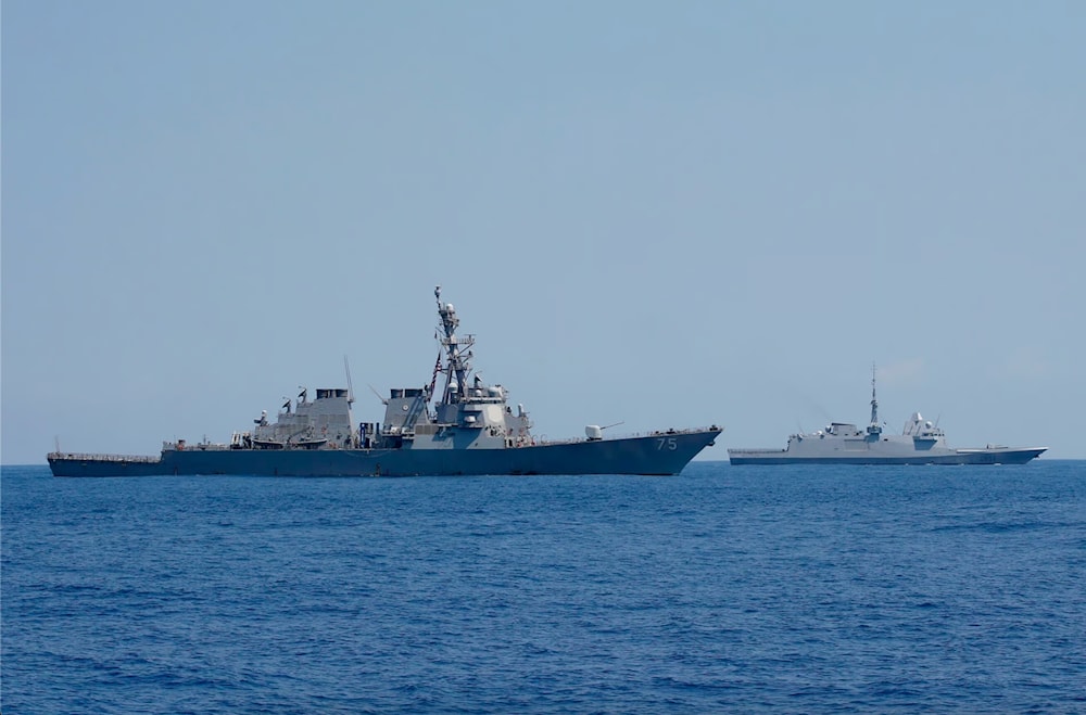 The American destroyer had been patrolling the area as part of Operation Prosperity Guardian. (AFP)