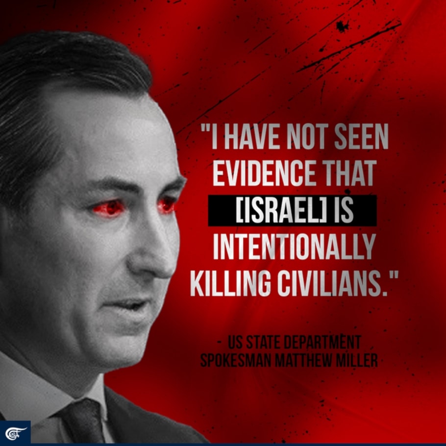 US State Department spokesman lies about Israeli war crimes