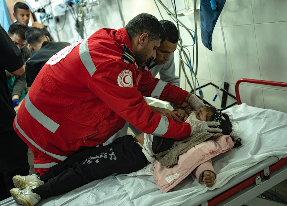 Gaza death toll reaches 16,248, additional 43,616 wounded