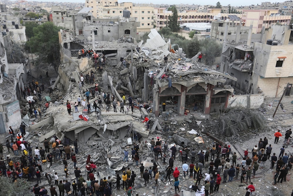 'Israel's' bombing of Gaza parallels WW2 carpet bombing campaigns: FT