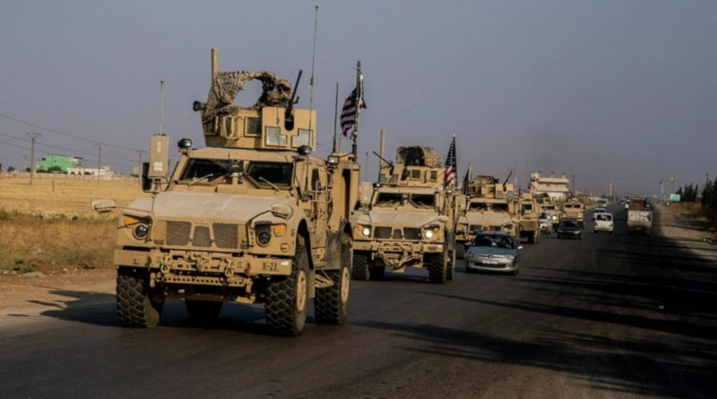 US occupation forces in patrol in eastern Syria (AP)