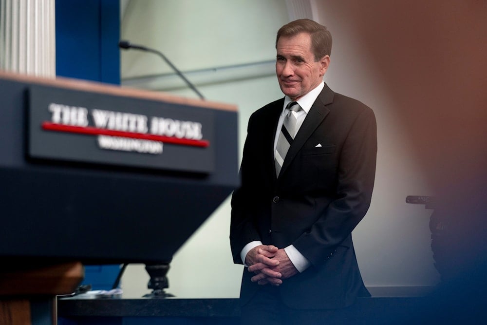 National Security Council spokesman John Kirby attends a press briefing at the White House in Washington, Thursday, Dec. 7, 2023. (AP)