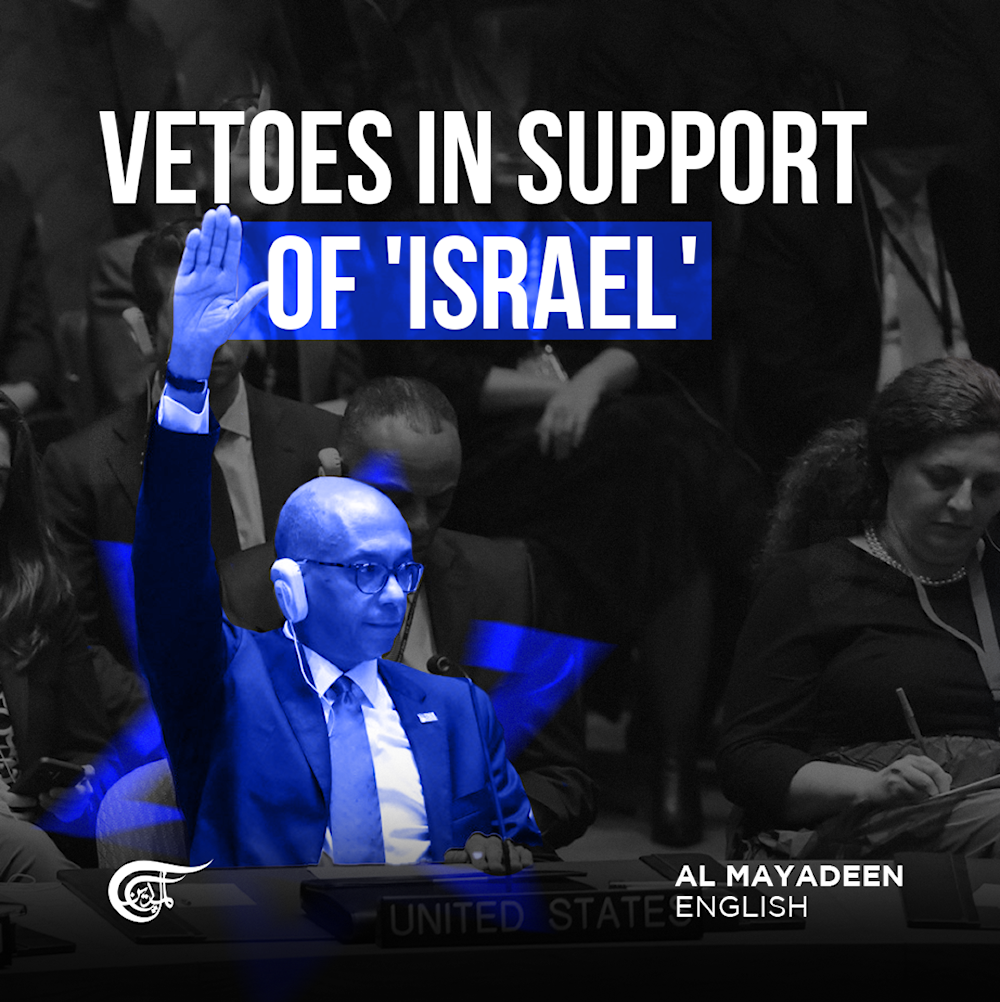 The US: Vetoes in support of Israel