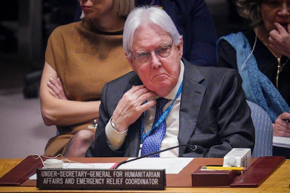 Martin Griffiths, United Nations under-secretary-general for humanitarian affairs and emergency relief on Dec. 6, 2022 at UN headquarters. (AP)