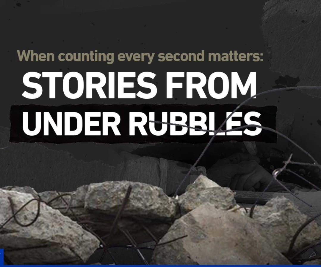 When counting every second matters: Stories from under rubbles