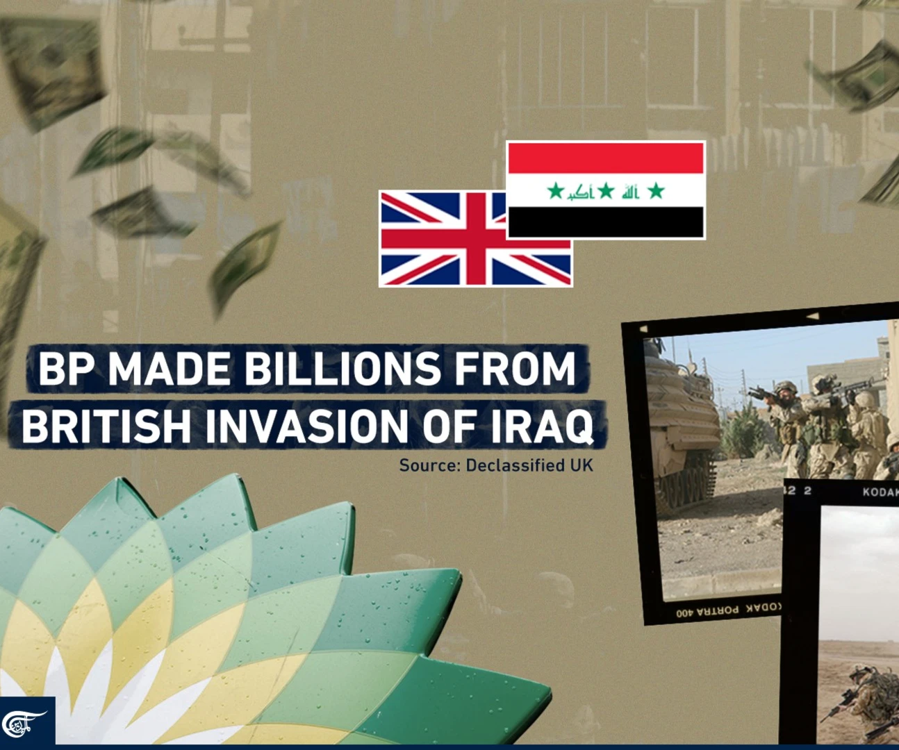 BP made billions from British invasion of Iraq
