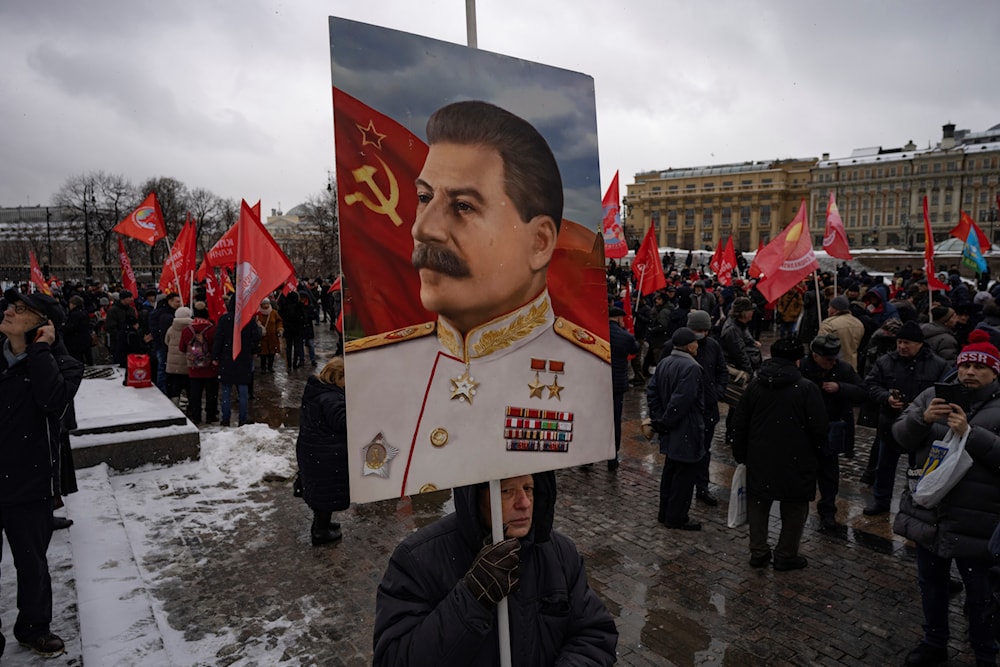 Russians celebrate Stalin 70 years after death | Al Mayadeen English