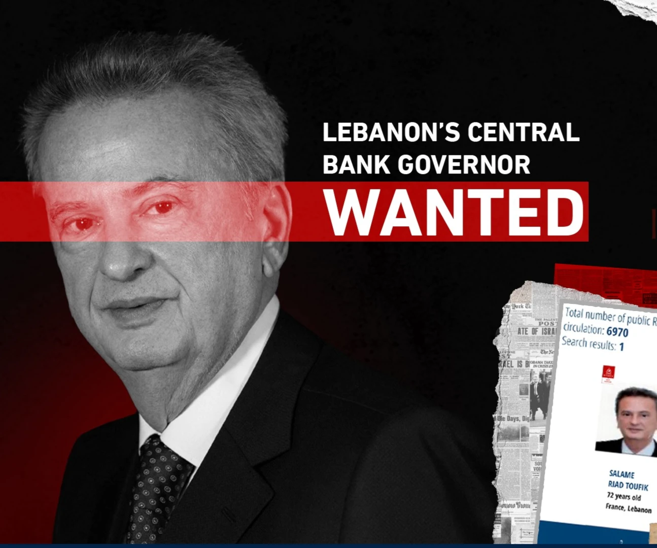 Lebanon’s central bank governor wanted