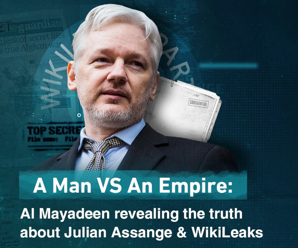 A Man VS An Empire: Al Mayadeen revealing the truth about Julian Assange and WikiLeaks