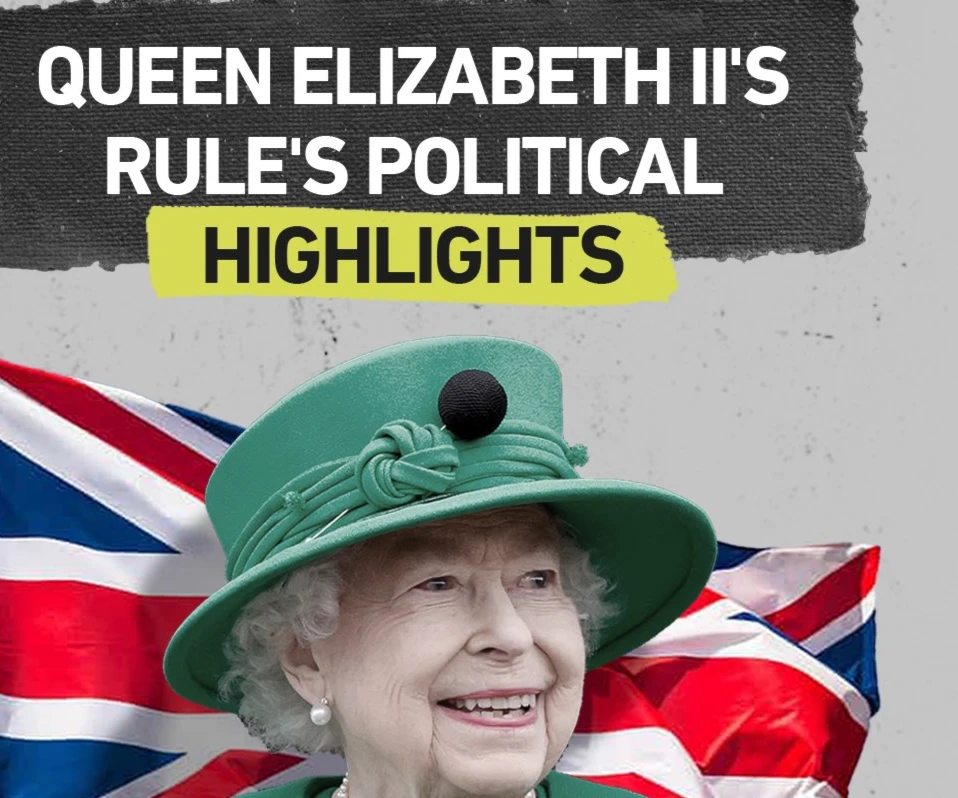 Queen Elizabeth II's Rule's political highlights