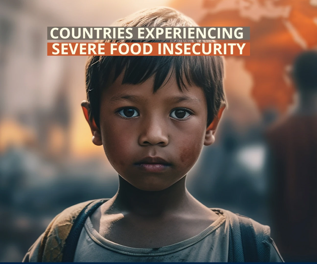 Countries experiencing severe food insecurity