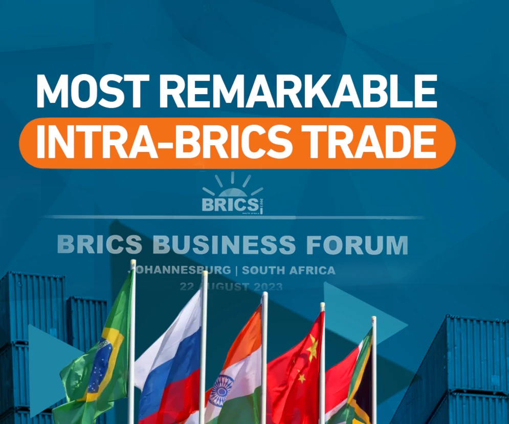 Most remarkable Intra-BRICS Trade Most remarkable Intra-BRICS Trade