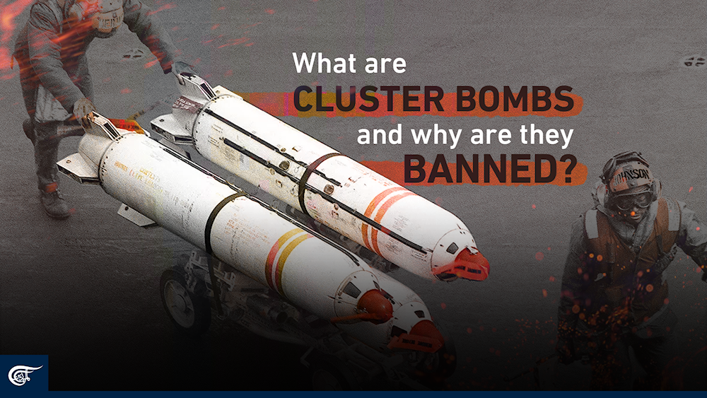 What are cluster bombs and why are they banned? Al Mayadeen English