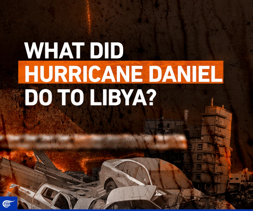 What did Hurricane Daniel do to Libya?