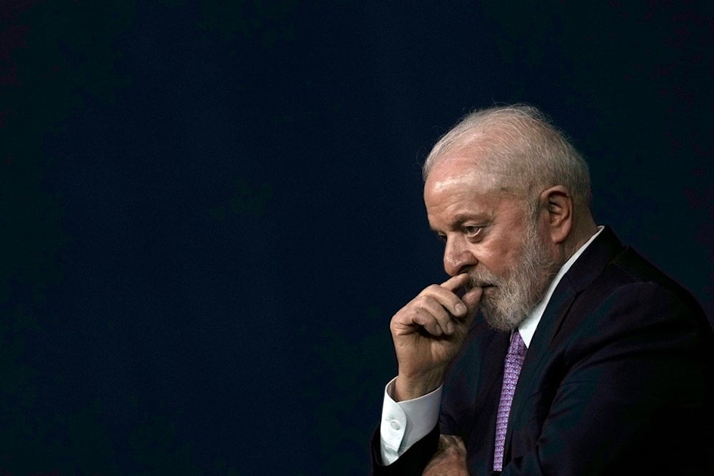 Brazil's President Luiz Inacio Lula da Silva attends the swearing-in ceremony of the new Attorney General Paulo Gustavo Gonet Branco in Brasilia, Brazil, Monday, Dec. 18, 2023. (AP)