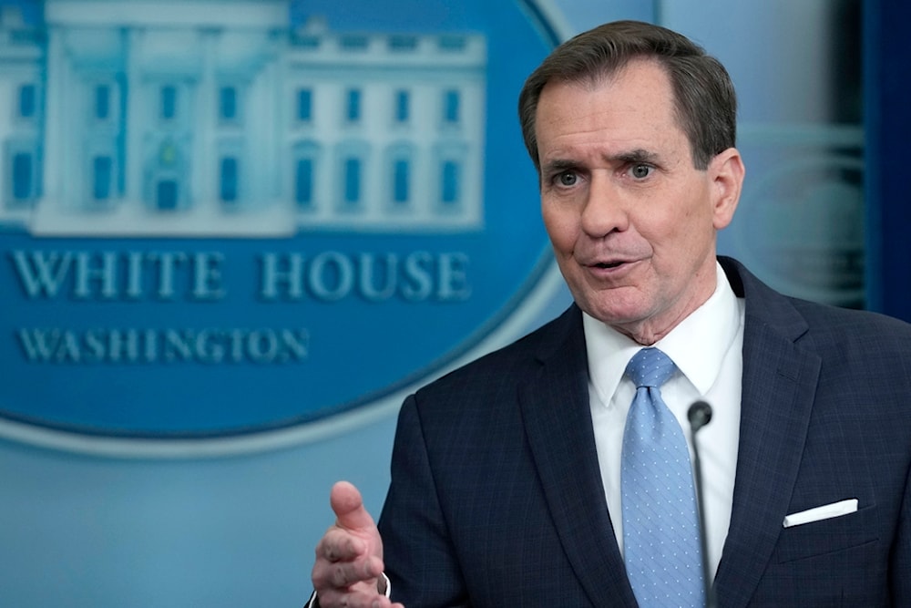 National Security Council spokesman John Kirby speaks during the daily briefing at the White House in Washington, Wednesday, Jan. 10, 2024. (AP Photo/Susan Walsh)