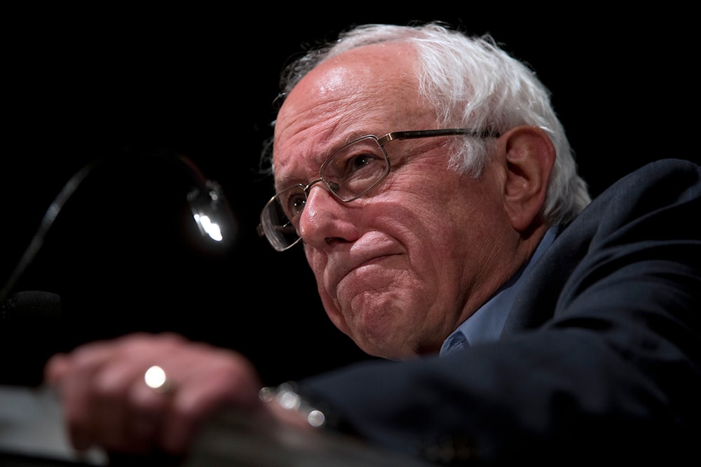 Democratic presidential candidate, Sen. Bernie Sanders, I-Vt., speaks at a campaign event, Saturday, April 9, 2016. (AP)