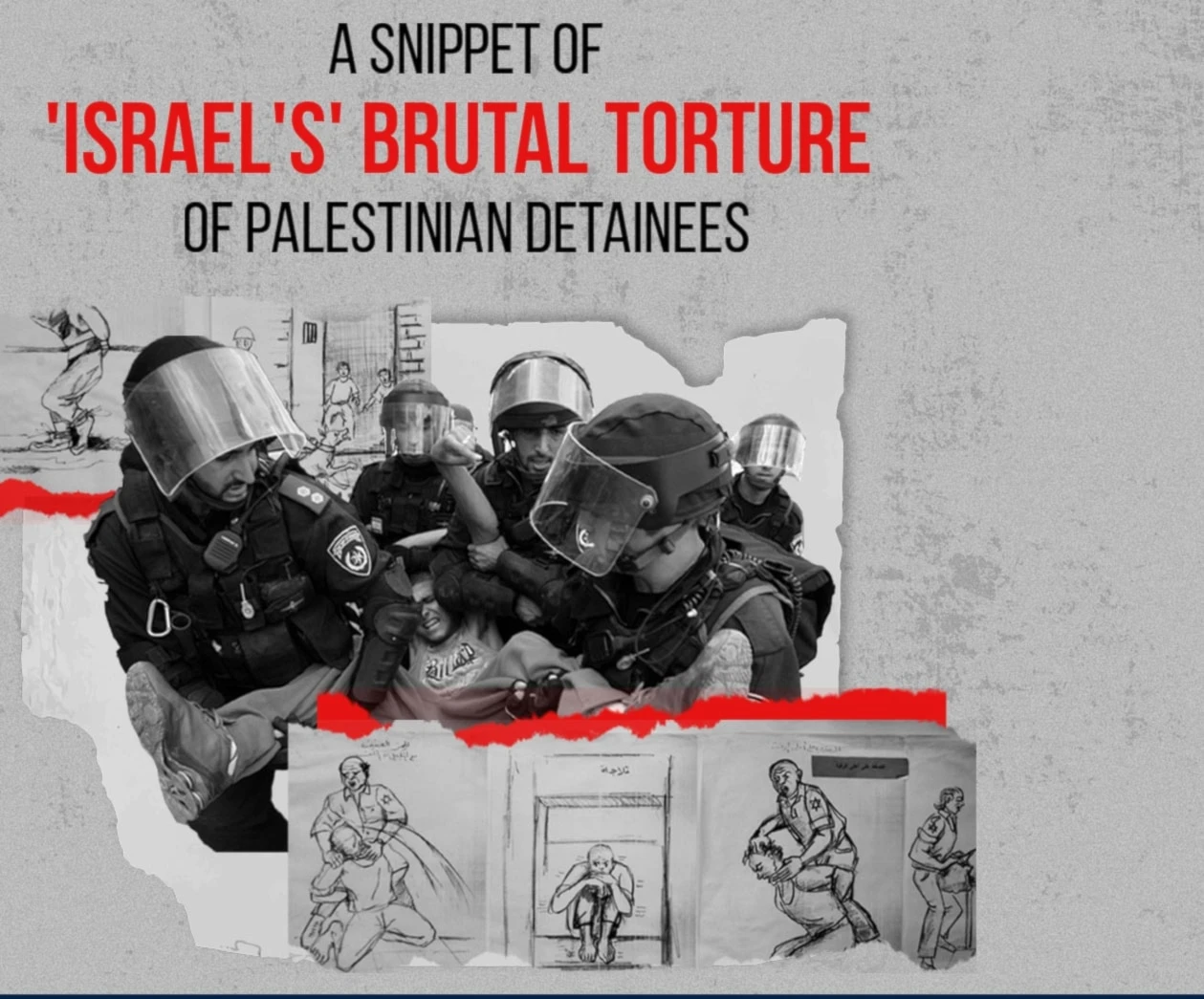 A snippet of Israel's brutal torture of Palestinian detainees