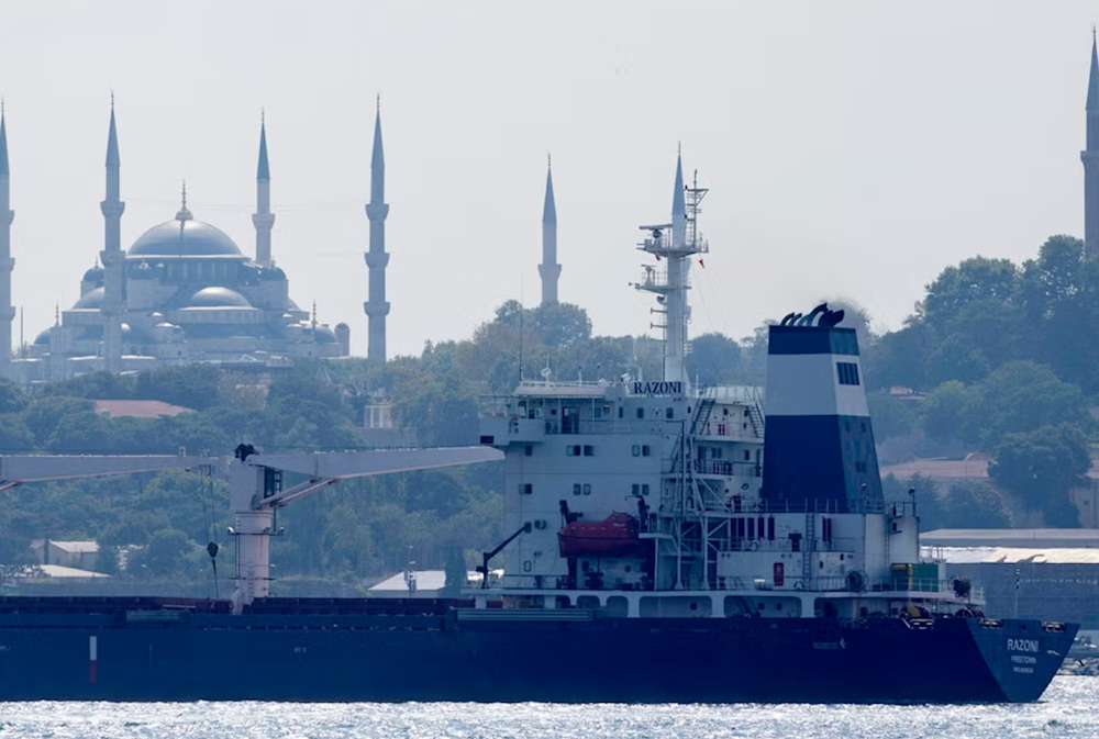 Maritime traffic suspended through Bosphorus Strait