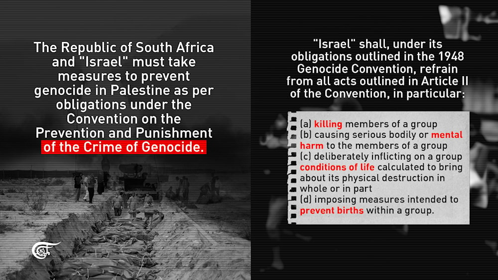 What are the provisional measures requested by South Africa in its lawsuit against 'Israel'?