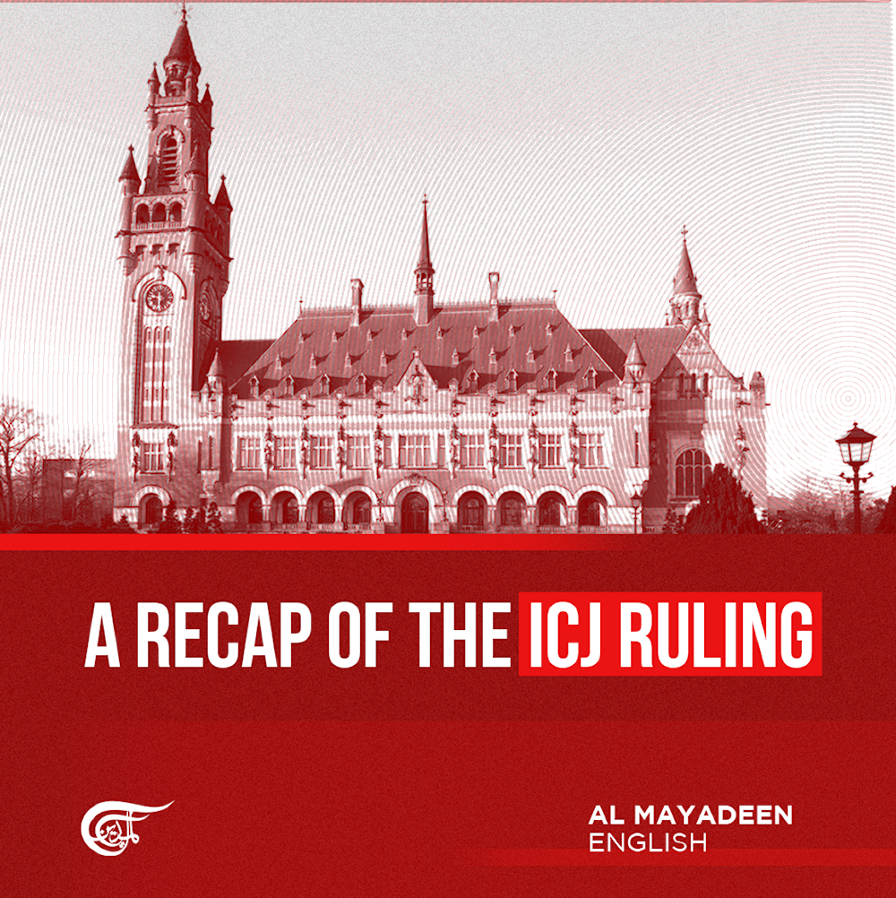 A recap of the ICJ ruling