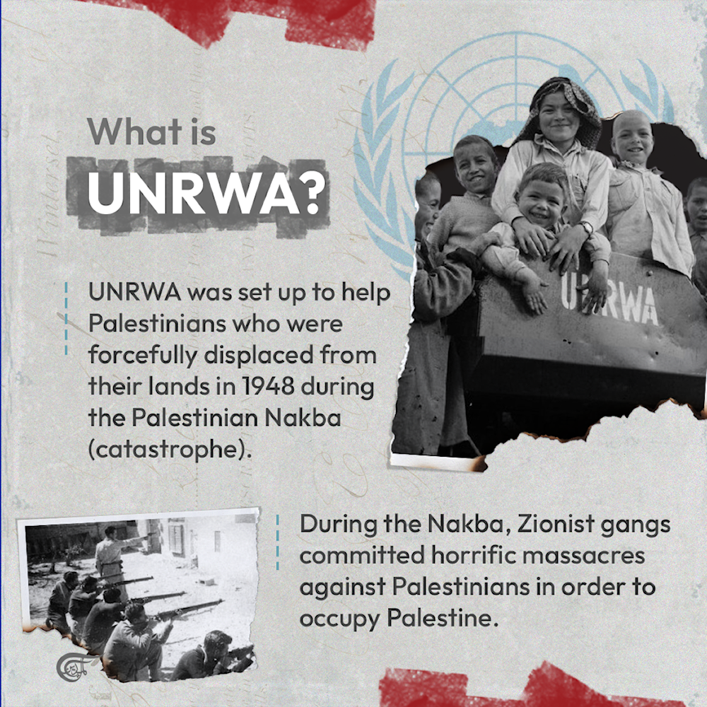 Israeli propaganda against UNRWA