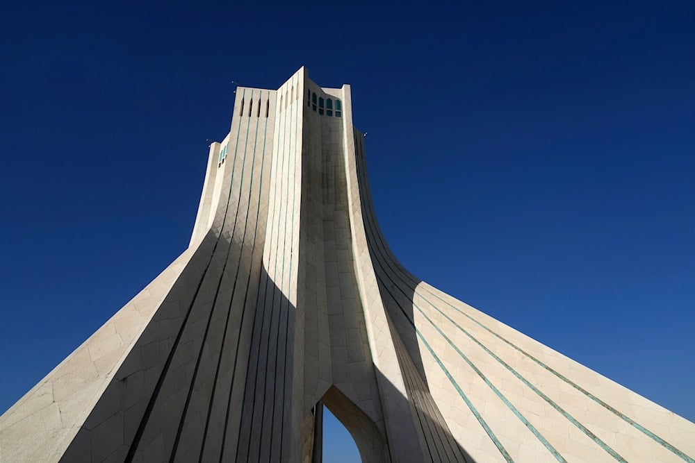 Azadi (Freedom) monument tower is seen in Tehran, Iran, Friday, Sept. 16, 2022.(AP)