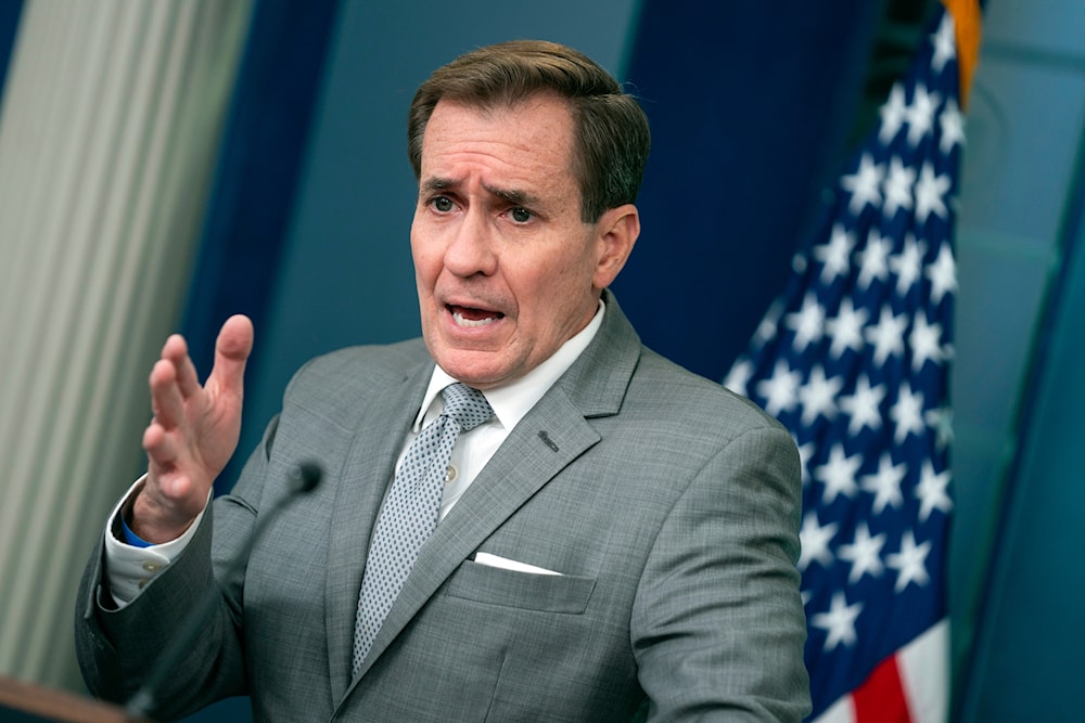 National Security Council spokesman John Kirby speaks during a press briefing at the White House, Wednesday, Jan. 3, 2024, in Washington. (AP)