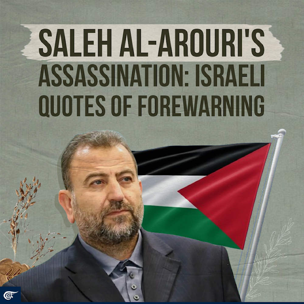Saleh al-Arouri's assassination: Israeli quotes of forewarning