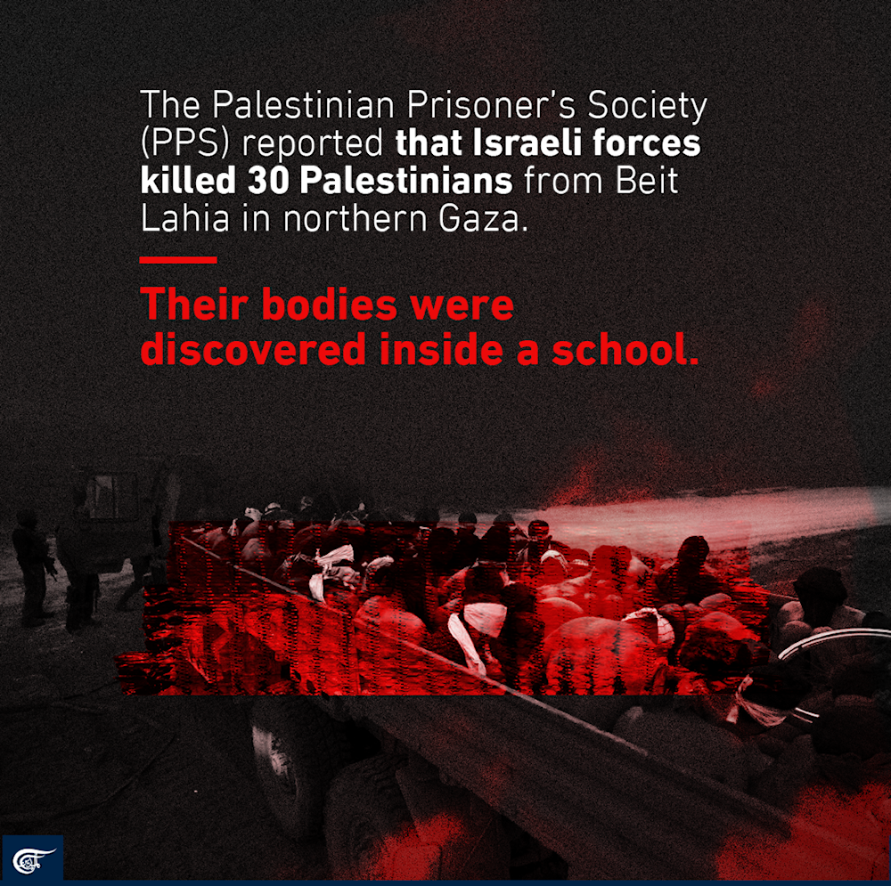 Handcuffed & blindfolded: 30 bodies killed by ‘Israel’ found in a school in Gaza 