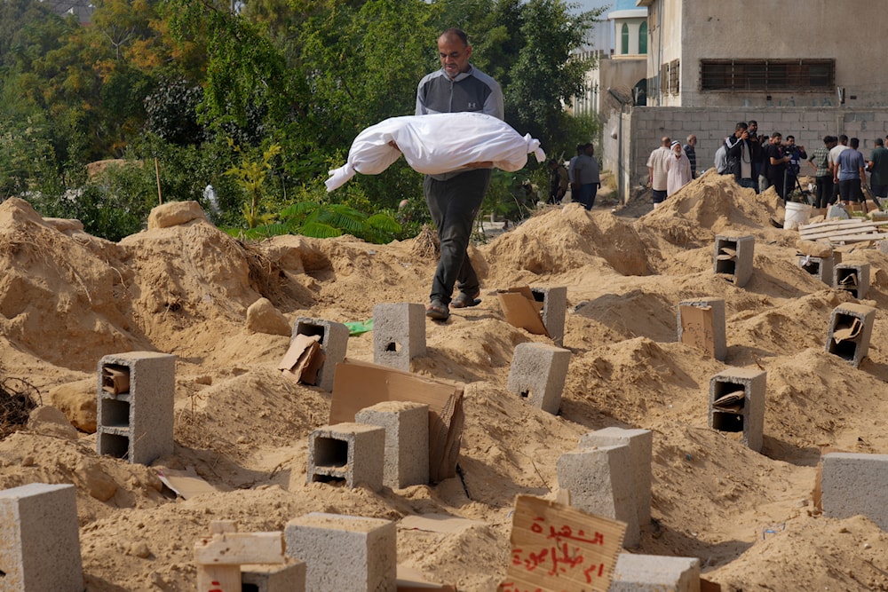 IOF desecrate 150 Gaza martyrs bodies, raising concern of organ theft