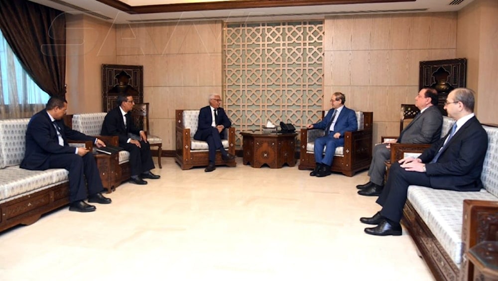 Syria's FM receives credentials of Abkhazia, Mauritania ambassadors