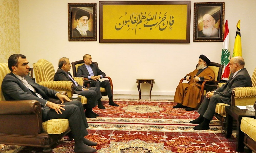 Sayyed Nasrallah receives Amir-Abdollahian, Iranian delegation