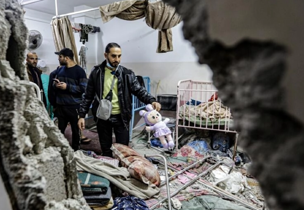 Catastrophic situation at Nasser medical complex after Israeli raids