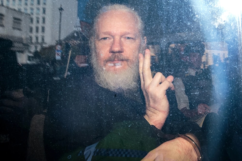 WikiLeaks founder Julian Assange in London in April 2019 (Getty Images/AFP)