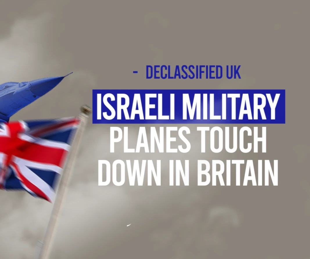 Israeli military planes touch down in Britain Israeli military planes touch down in Britain