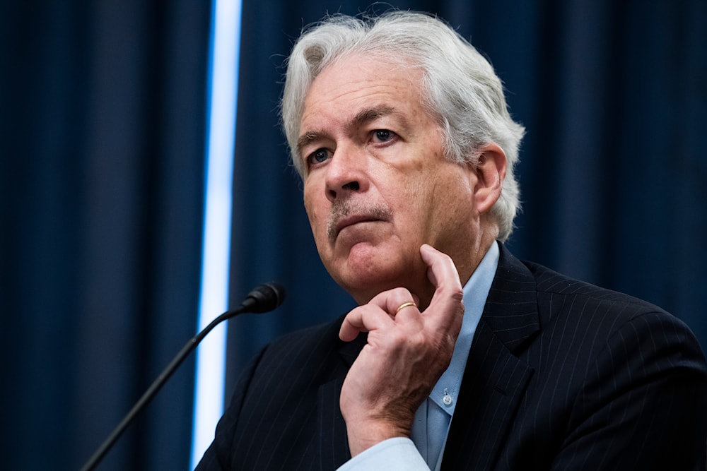 William Burns, nominee for Central Intelligence Agency director, testifies during his Senate Select Intelligence Committee confirmation hearing in Washington on Capitol Hill on February 24, 2021. (AP)