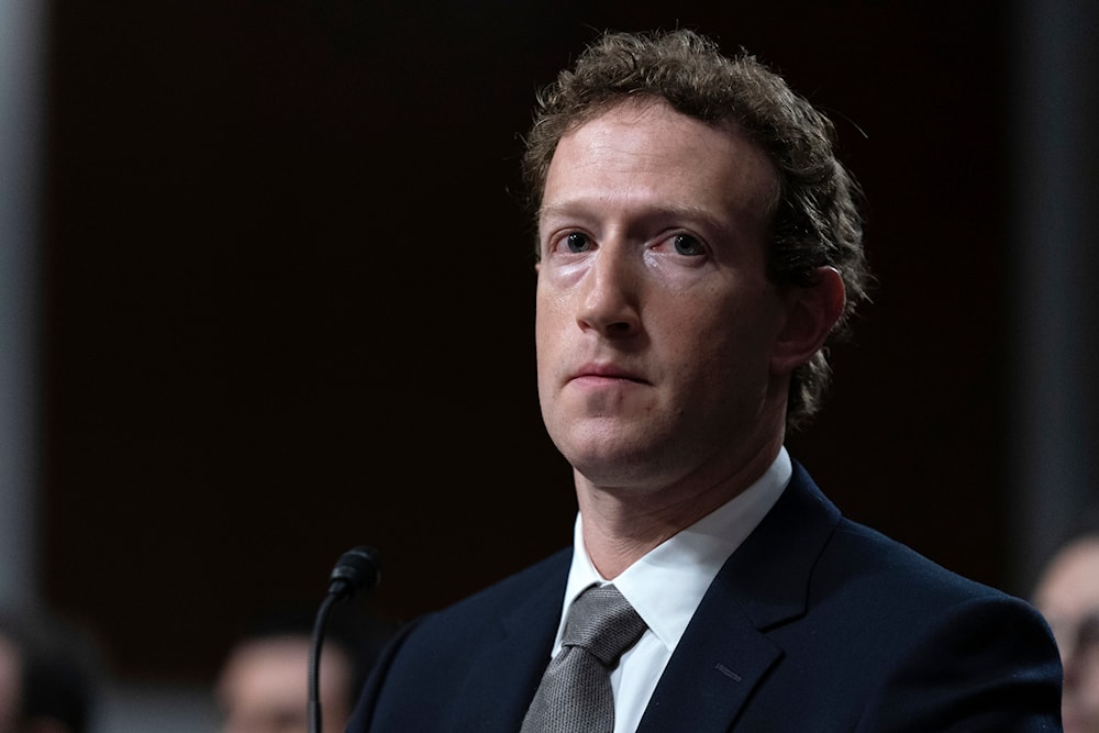 Meta CEO Mark Zuckerberg testifies before the Senate Committee on the Judiciary on Big Tech and the Online Child Sexual Exploitation Crisis hearing in Washington on Jan. 31, 2024. (AP)
