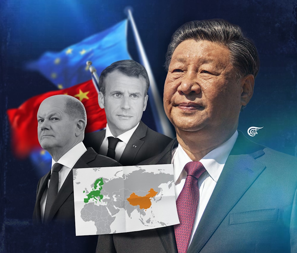 The “Cold-war mentality” is something that China constantly warns against on the international stage. (Al Mayadeen English; Illustrated by Zeinab El-Hajj)