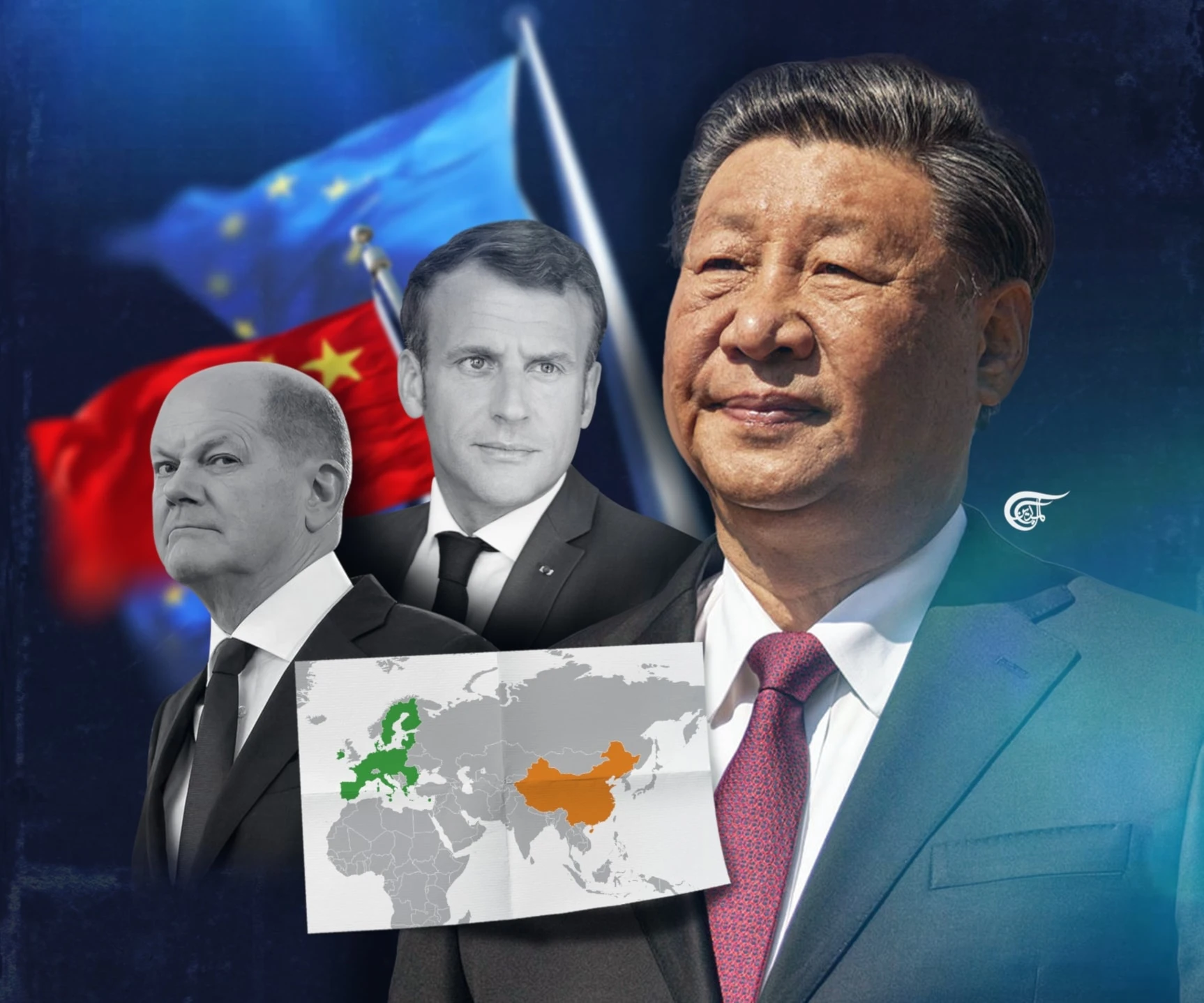 The “Cold-war mentality” is something that China constantly warns against on the international stage. (Al Mayadeen English; Illustrated by Zeinab El-Hajj)