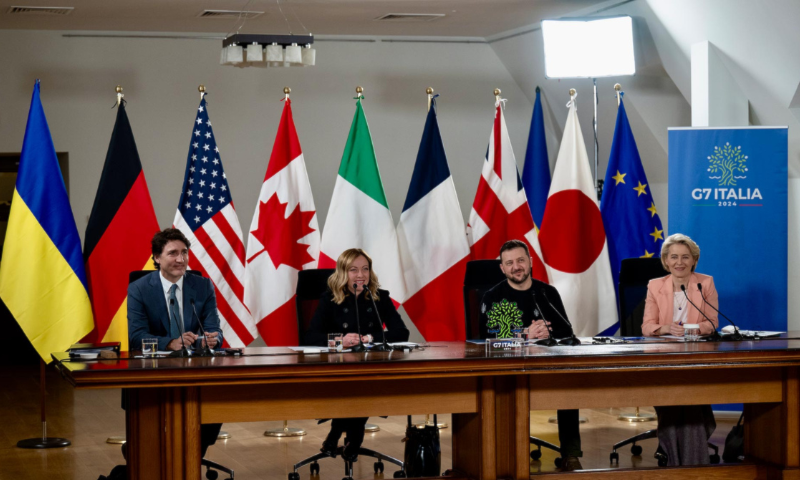 G7 Leaders Pledge More Russia Sanctions On 2nd Ukraine War Anniversary ...