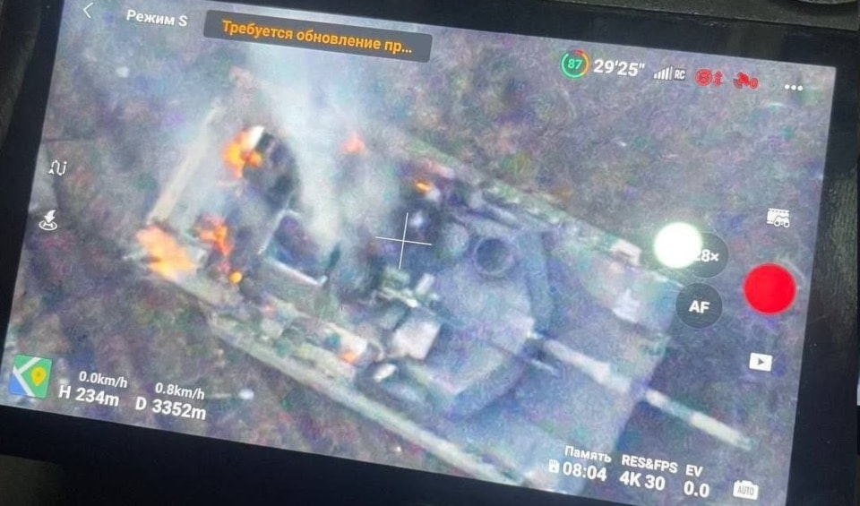 First Abrams used by Ukraine destroyed in Donetsk