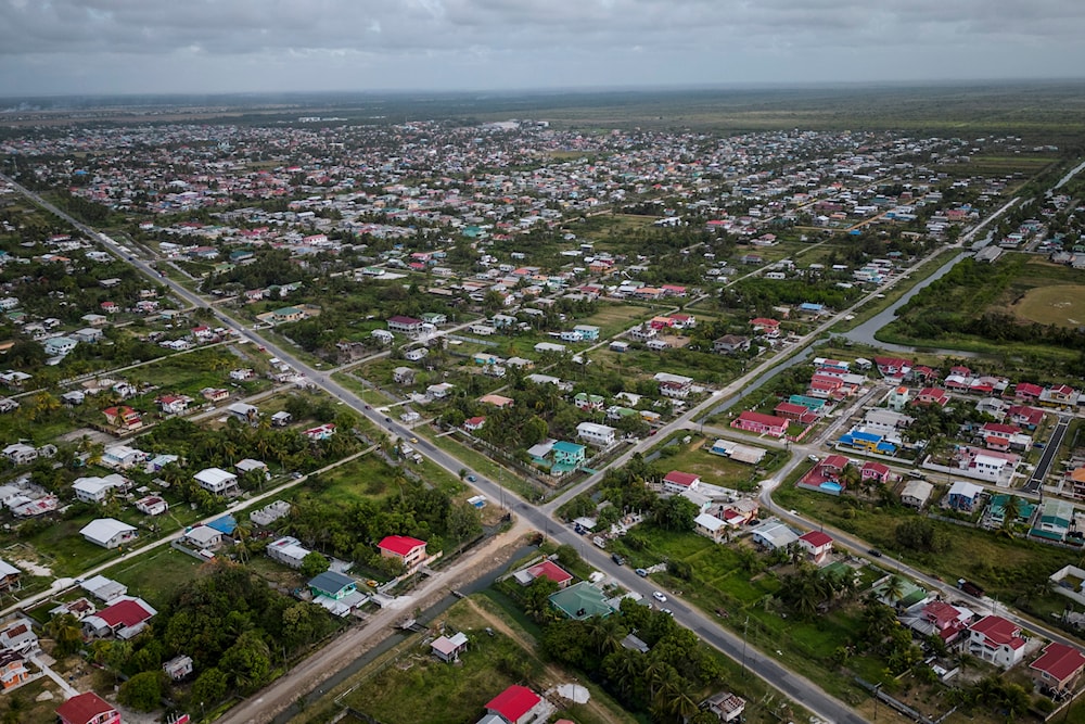 Homes stand in a residential area of Georgetown, Guyana, Tuesday, April 11, 2023. (AP)
