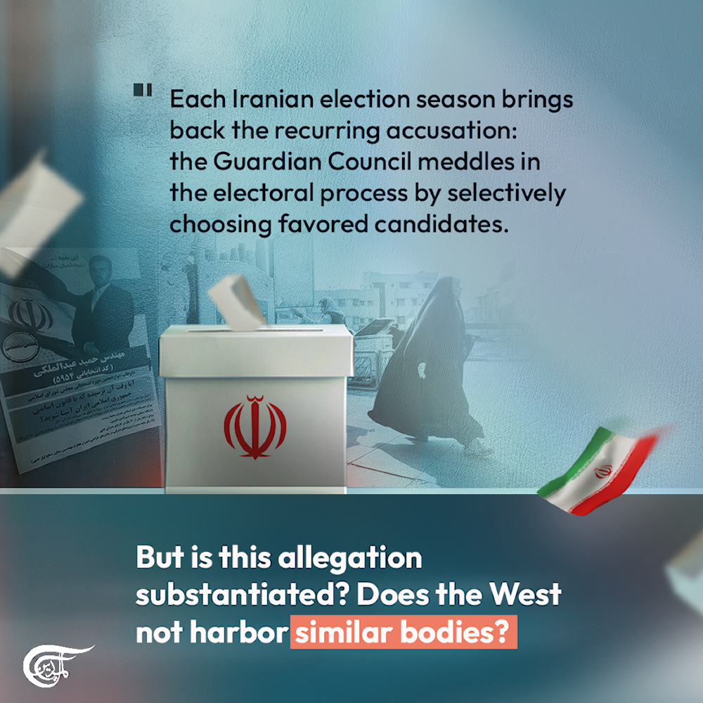 Does Iran's Guardian Council control the elections?  Comparative analysis with the US and France