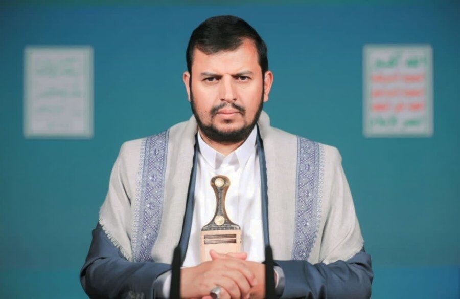 Leader of Yemen’s ruling Ansar Allah movement, Abdul Malik Al Houthi. (Screengrab)
