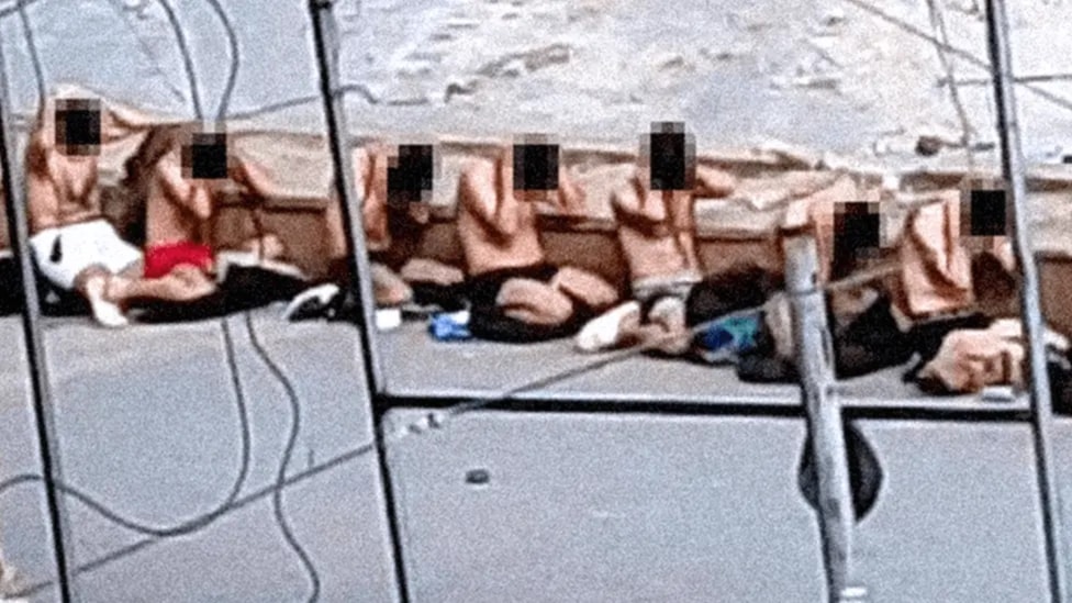 Verified footage shows medics detained by IOF after Nasser Hospital raid (BBC)