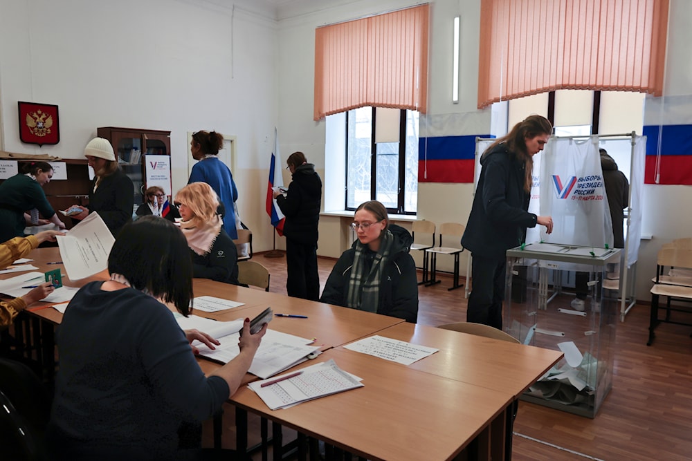 Ukraine attacks Russian electoral center aiming to disrupt election