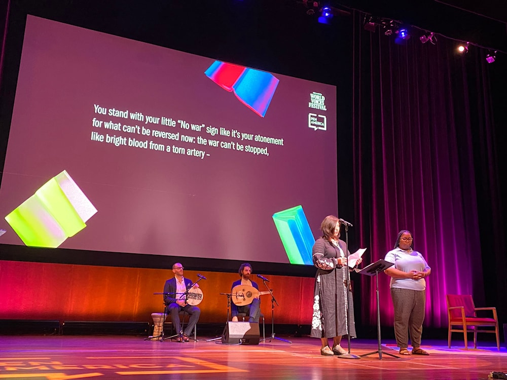 Poets from all over the world gathered at the PEN Voices World Festival to share readings of their work and reflect on the gift of poetry on May 14,2022 ( X/ @PENworldvoices)
