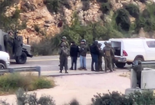 'Hasbara' crossroad near the 'Dolev' settlement in West Bank, where a shooting operation was carried out (Social Media)