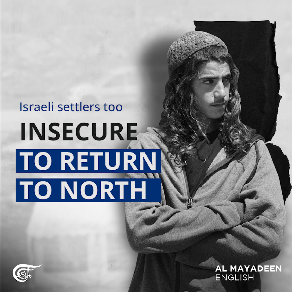 Israeli settlers too insecure to return to North